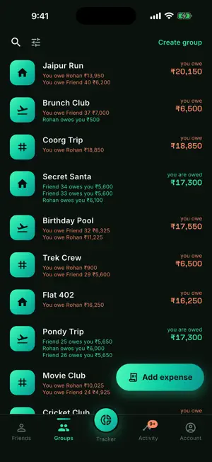 Split Wisely — Split & Track screenshot 2