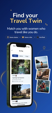 Twin Travel: Solo Travel Buddy screenshot