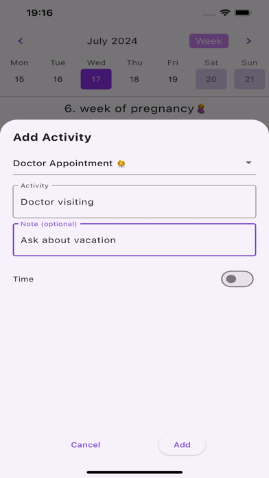 HeyBaby AI Parent Assistant Screenshot