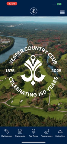 Vesper Country Club app screenshot