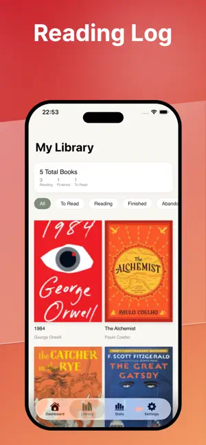 Book Tracker: Reading Log screenshot 2