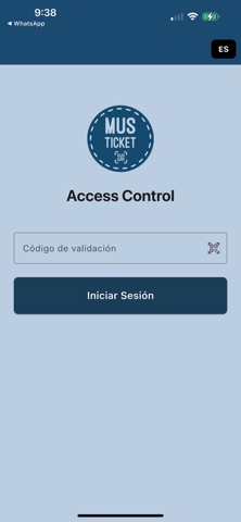 Musticket Access Control iPhone screenshot