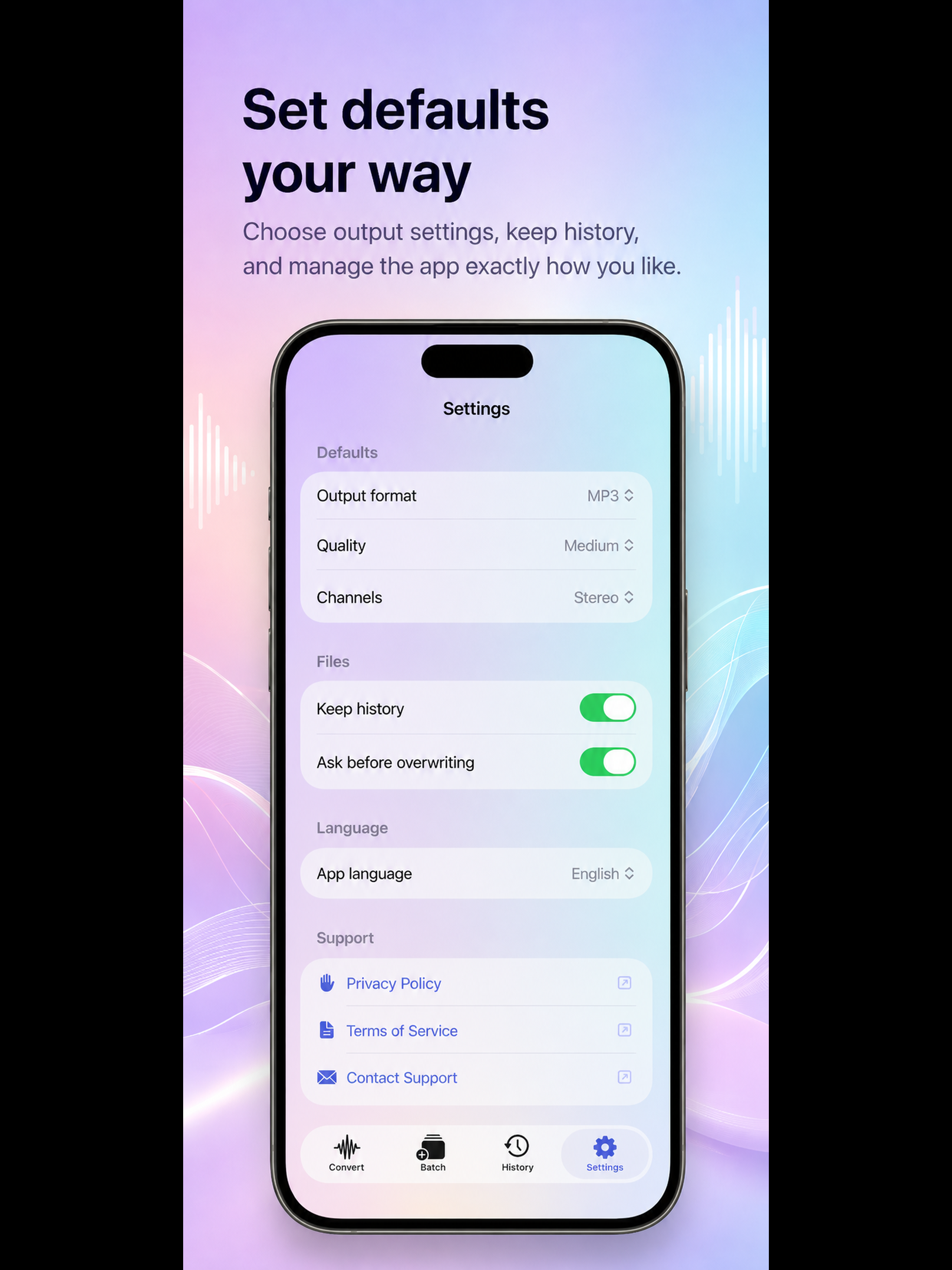 Video to MP3, Audio Convert