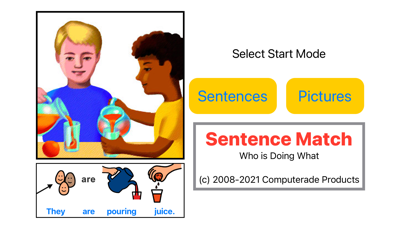 Sentence Match: WHOisDOingWHAT Screenshot