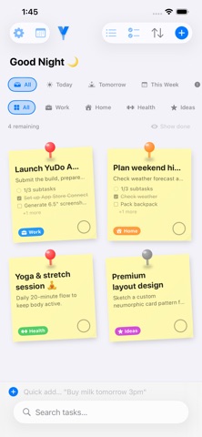 YuDo: Task Manager Screenshot 4 of 6