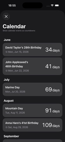 AtoDays: Countdown Days Widget Screenshot 9 of 9