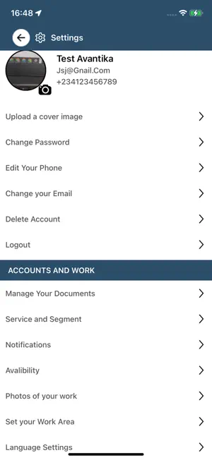 BusyWorker Provider screenshot 1