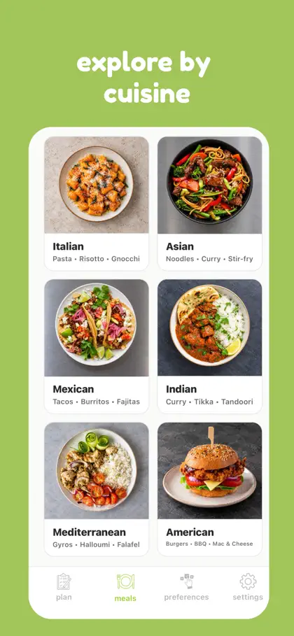 mise - meal planner ekran görüntüsü 3 / 5