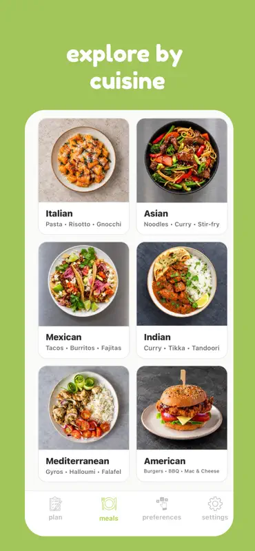 mise - meal planner screenshot 3 of 5