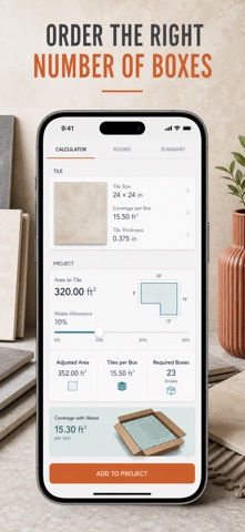 Tile Calculator: Estimator Screenshot 2 of 10
