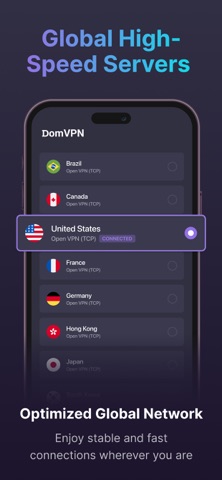 DomVPN - No Ads VPN & Proxy Screenshot 3 of 5