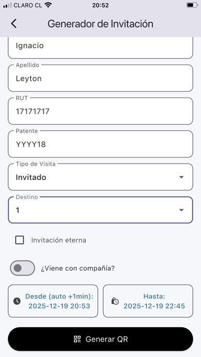 Generador QR Gladiator screenshot