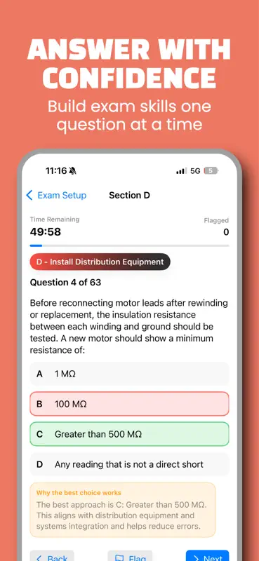 Red Seal CE Exam Prep screenshot 4 of 5