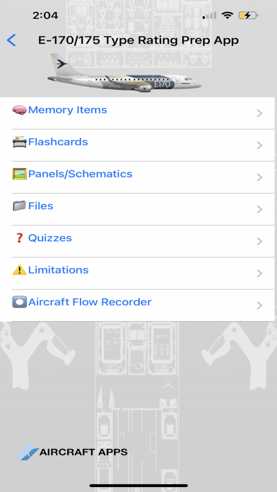 E-170/175 Aircraft Apps Screenshot