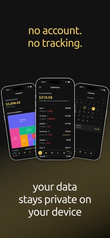 Submoney: Subscription Tracker screenshot