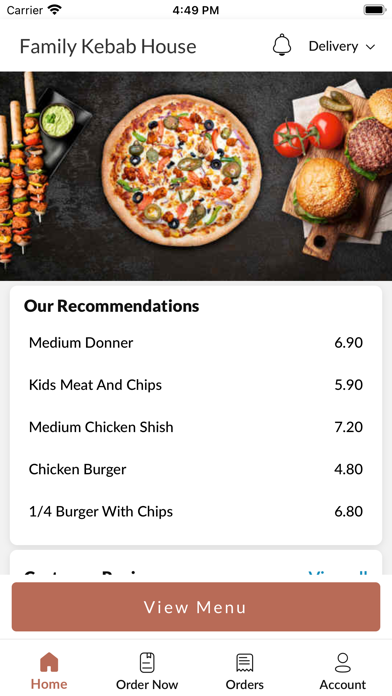 Family Kebab House. Screenshot