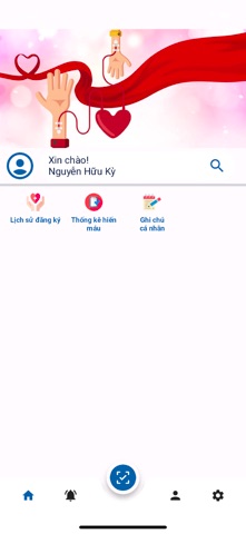 Hiến Máu ⁺ iPhone screenshot