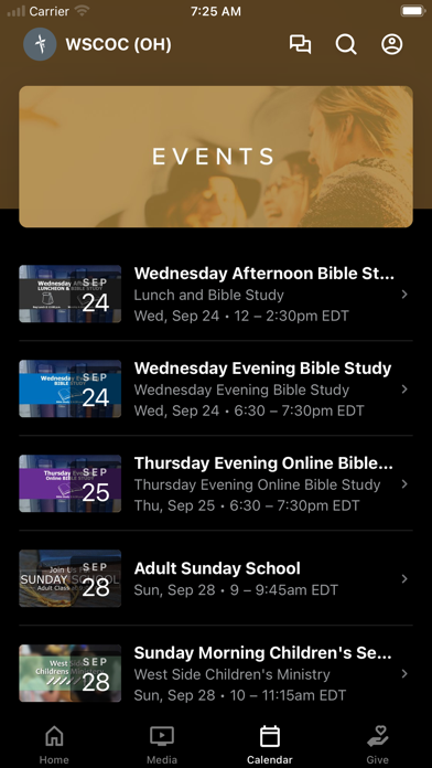 App screenshot