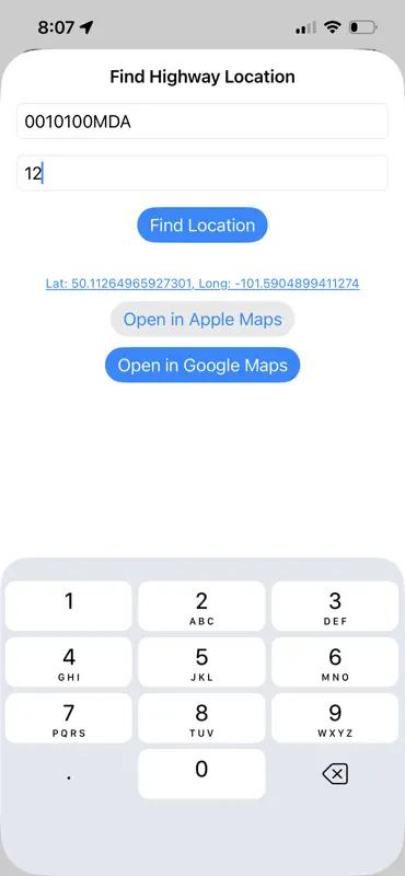 SKHighway Locator screenshot 4 of 4