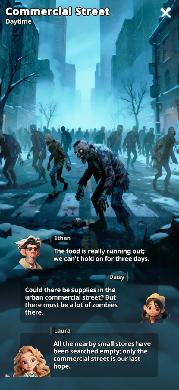 My War: Frozen Survival iOS Mod IPA screenshot 2 - iOS game interface