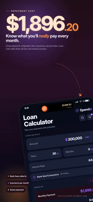 Loan Calc by Spendip screenshot 2