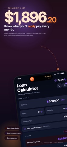 Loan Calc by Spendip Screenshot 2 of 3
