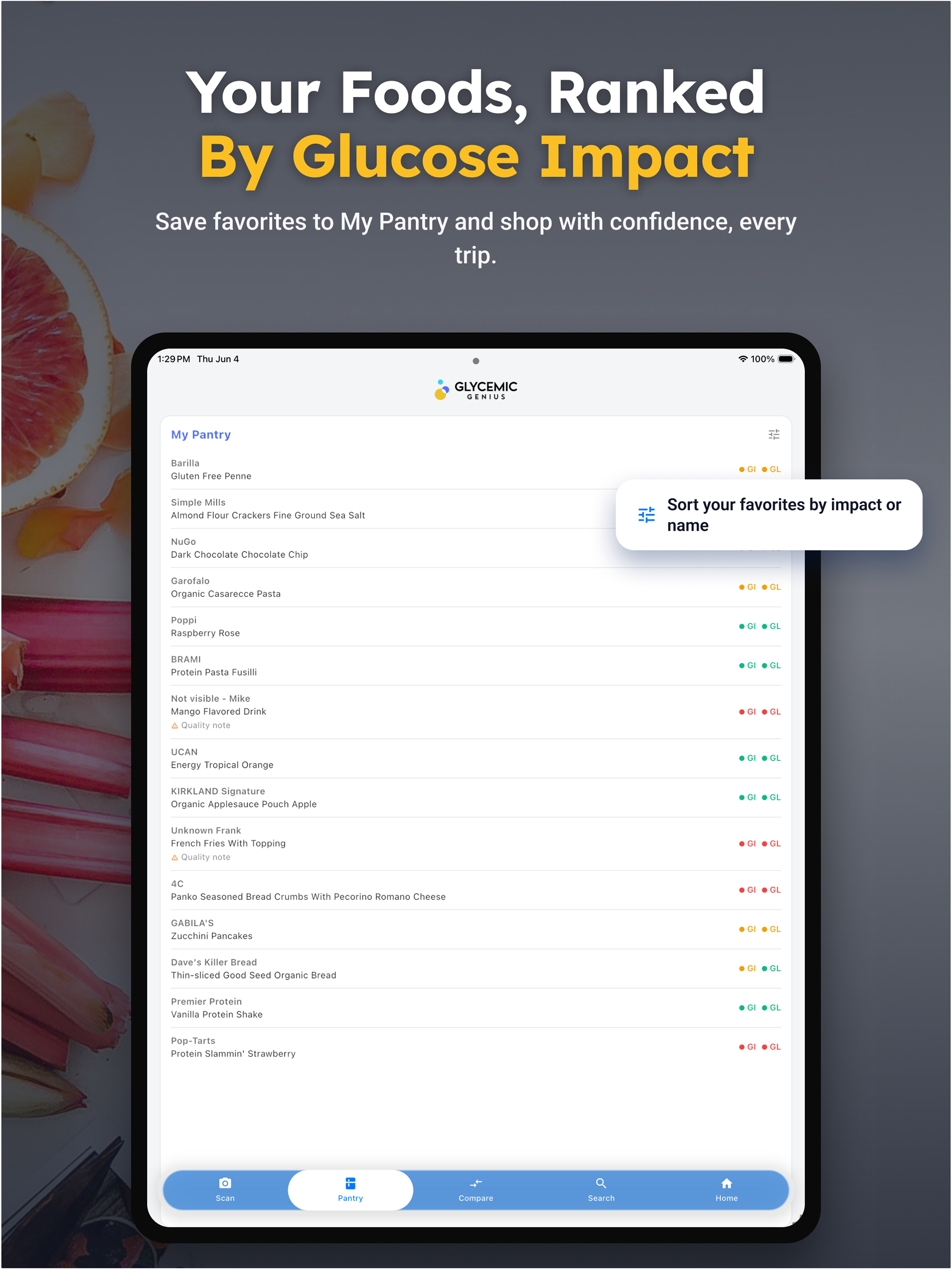 Glycemic Genius: GI Scanner screenshot 7