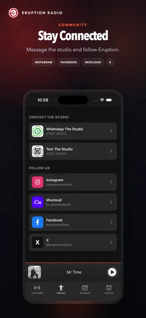 Eruption Radio screenshot 4