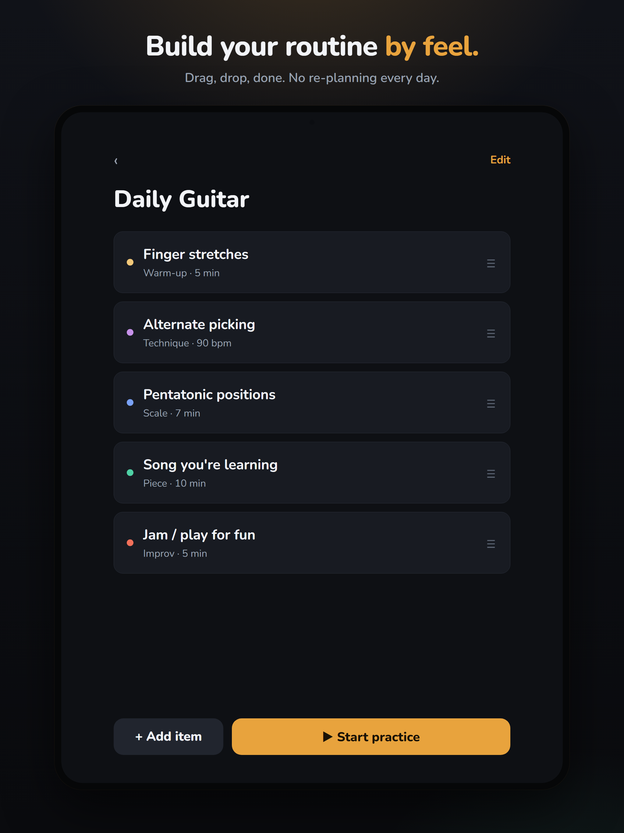 Practimo: Practice Tracker screenshot 8