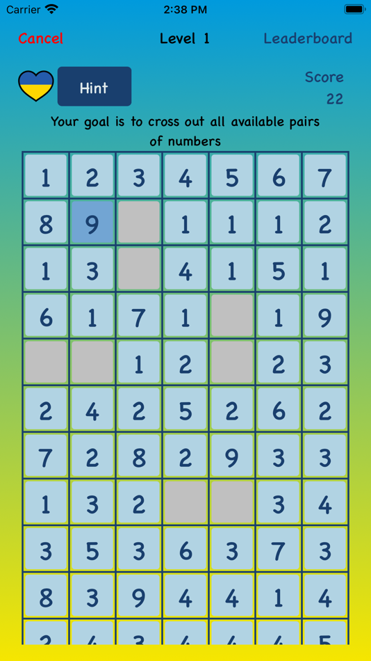 #4. 1to99: number puzzle (macOS) 由: Hanna Kotova