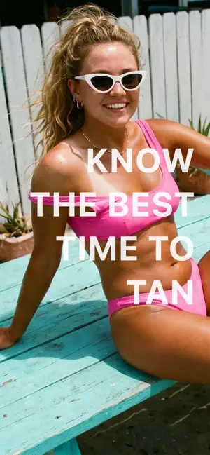 Tanify: UV Index & Tanning iPhone screenshot 1