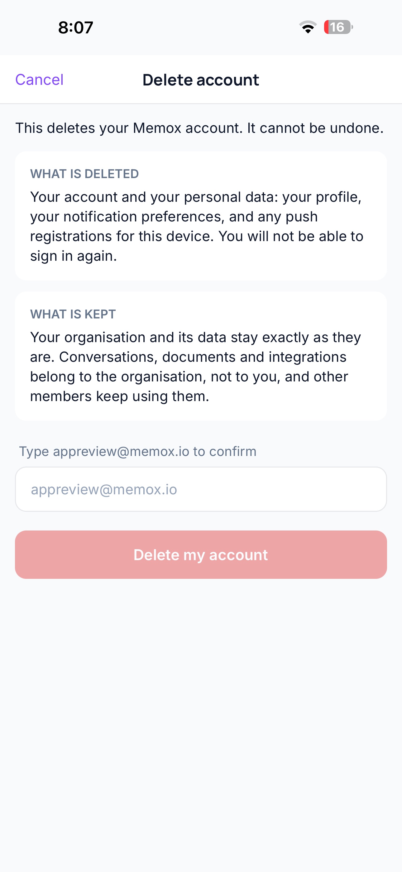 Screenshot 4 of Memox AI