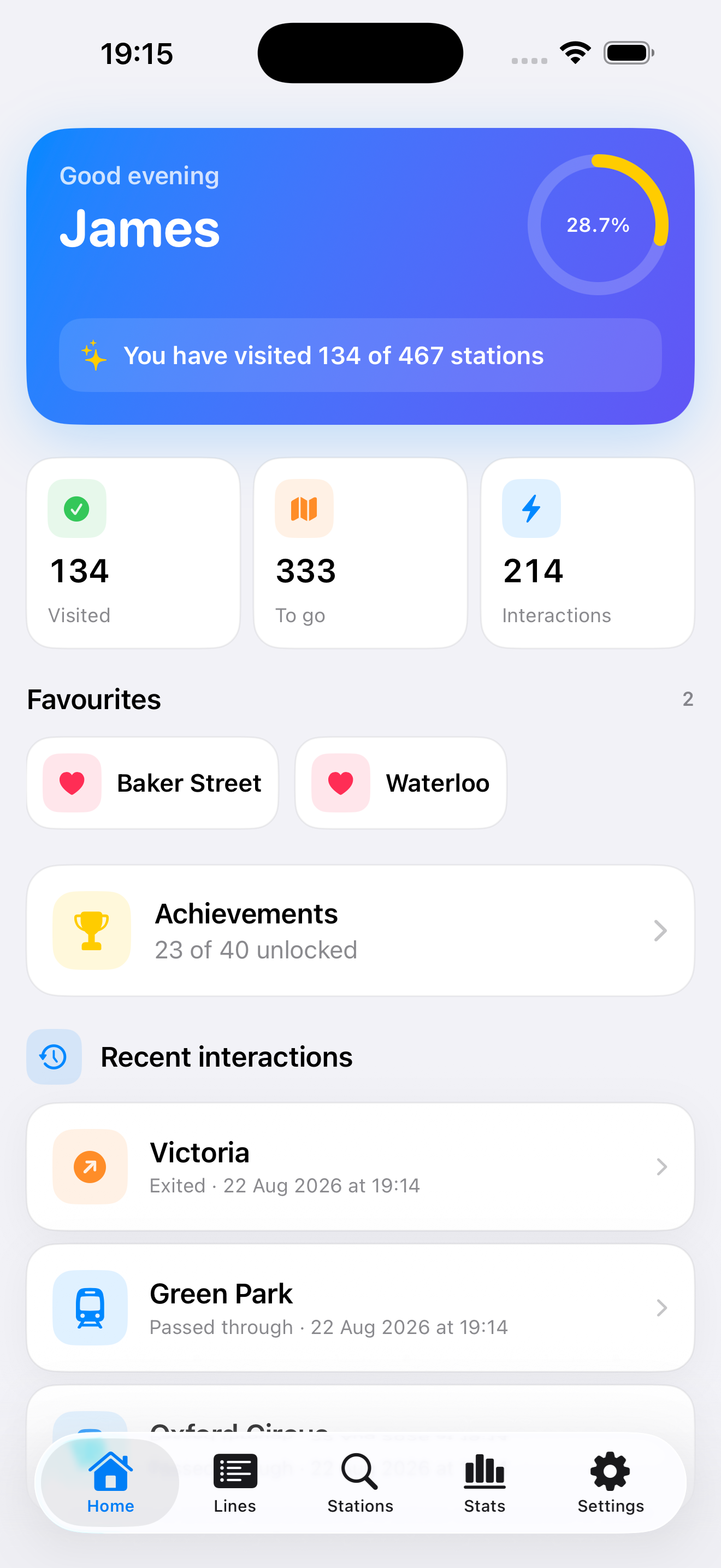 Tube Trackr