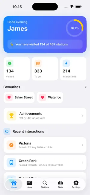 Tube Trackr screenshot 1