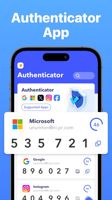 Secure Authenticator- App Lock Screenshot