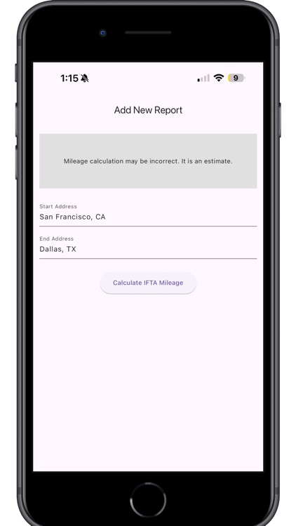 IFTA Calculator - 5th Wheel