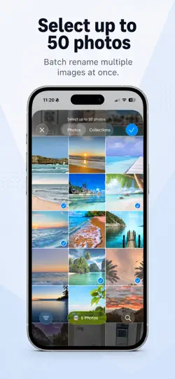 Screenshot von Rename Photos auf dem iPhone 2