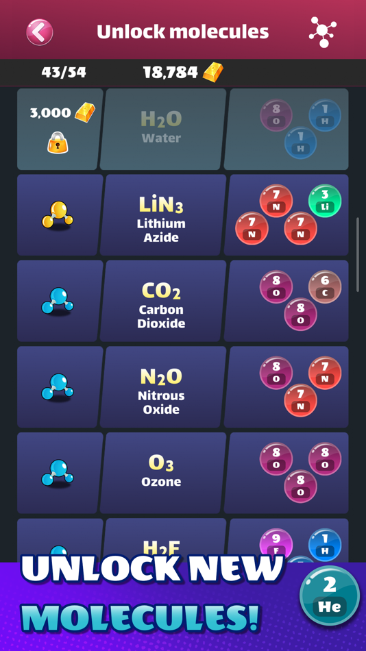 #2. Atomic Tiles: Merge Puzzle (iOS) By: Guillermo Sanchez de Molina Hernandez