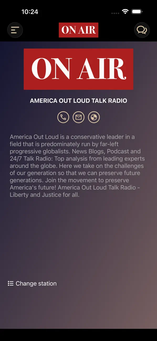 Screenshot #3 pour America Out Loud Talk Radio