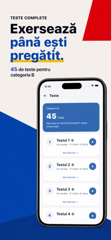 Chestionare Auto DRPCIV 2026 screenshot