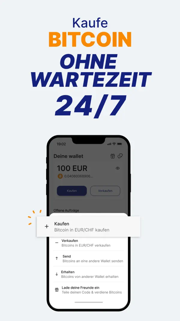 Relai: Bitcoin Kaufen Screenshot 4