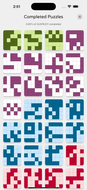 Every 5x5 Nonogram screenshot 3