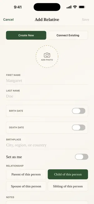 Family Roots: Private Tree screenshot 3