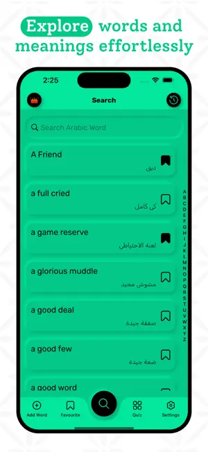 Arabic | Arabic Dictionary screenshot 2