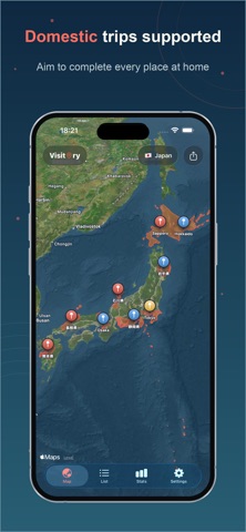 Visitory - Travel Log Screenshot 5 of 6
