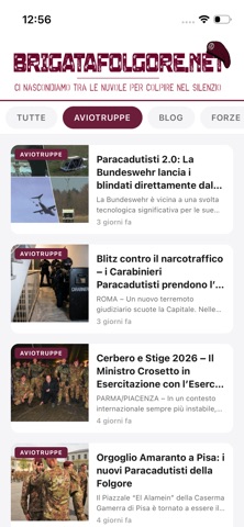 Brigata Folgore.net Screenshot 2 of 6