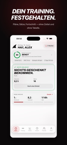 fin fitnesstracker iPhone screenshot 1