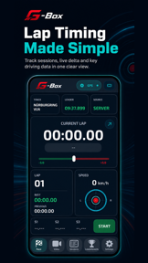 G-Box Lap Timer screenshot