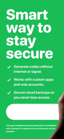 Authenticator App° Screenshot 1 of 6
