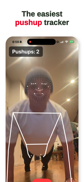 Striga — Pushup Tracker Screenshot 1 of 4